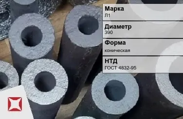 Втулка чугунная Л1 390 мм ГОСТ 4832-95 в Кызылорде